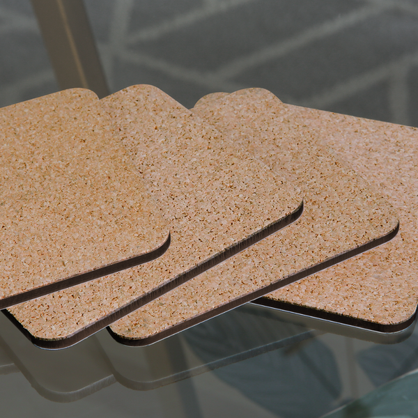 Beer Day - Untersetzer (4er-Set) Personalisierbar - Weiß