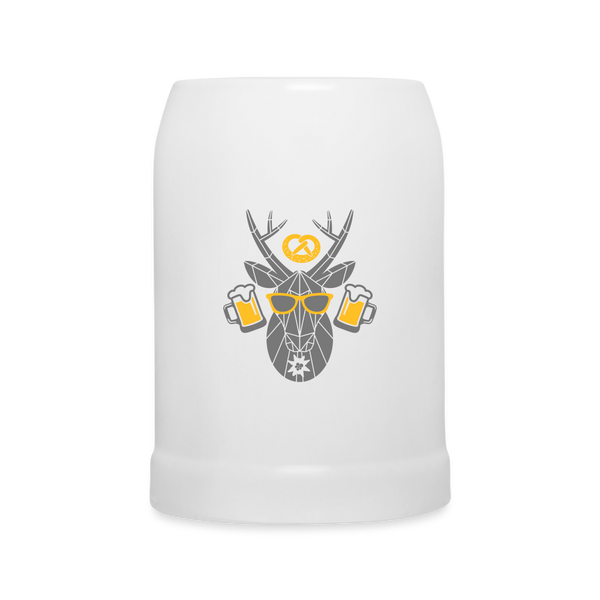 Personalisierbarer Bierkrug - Weiß